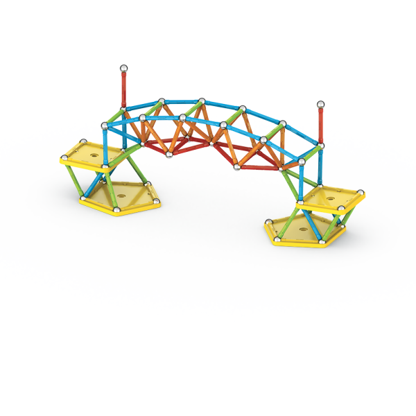 Geomag Supercolor Recycled 142 Pieces Set - Image 3