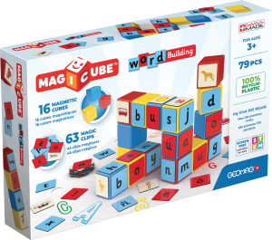 Geomag Magicube Word Building Set 79 Pieces