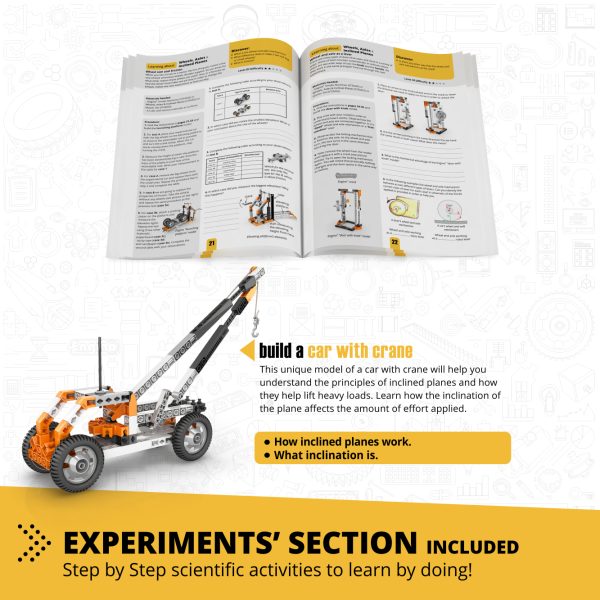 Engino Discovering STEM: Mechanics - Wheels, Axles & Inclined Planes - Image 4