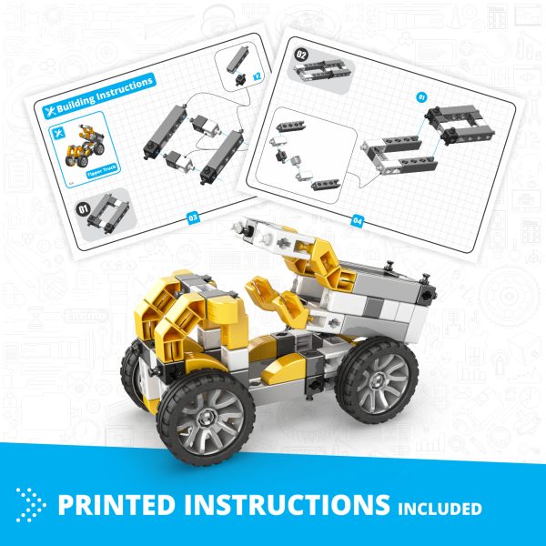 Engino Inventor Mechanics: Tipper Truck Set (5+ Models) - Image 4