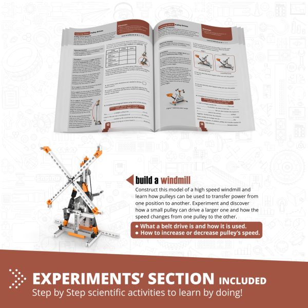 Engino Discovering STEM: Mechanics - Pulley Drives - Image 4