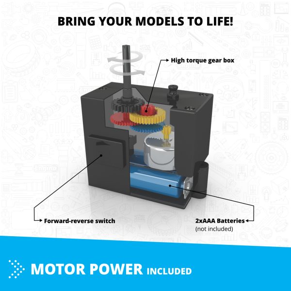 Engino Creative Engineering: 40-in-1 Motorized Maker Master Set - Image 4