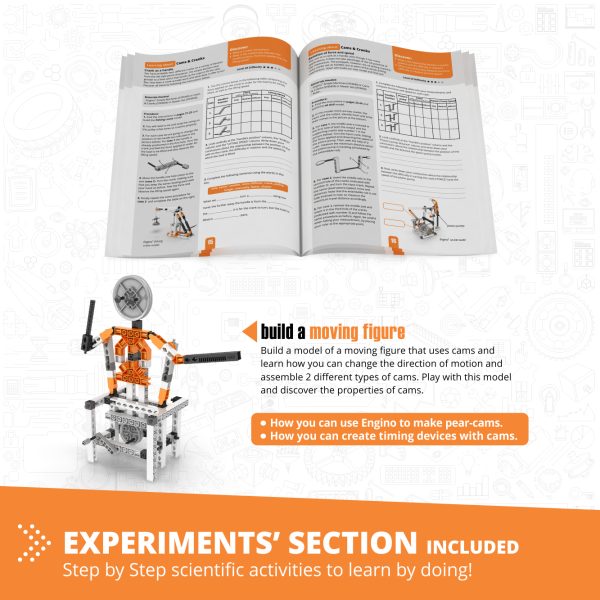 Engino Discovering STEM: Mechanics - Cams & Cranks - Image 4