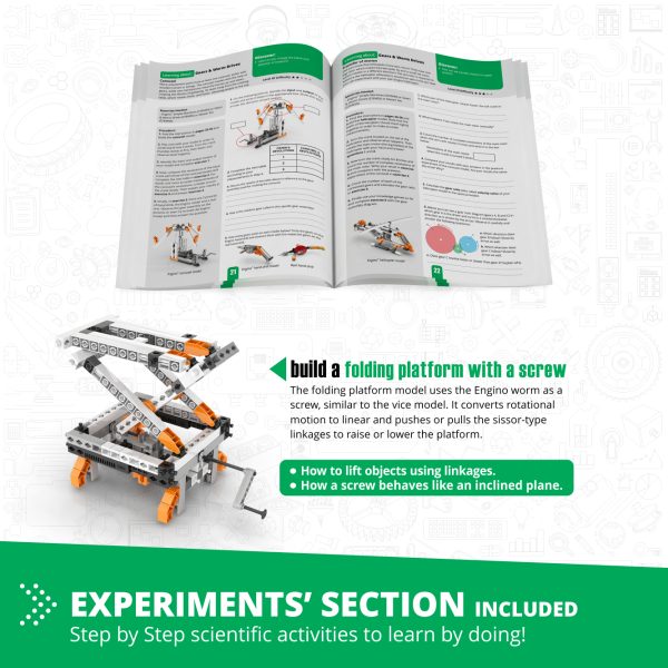 Engino Discovering STEM: Mechanics - Gears & Worm Drives - Image 4
