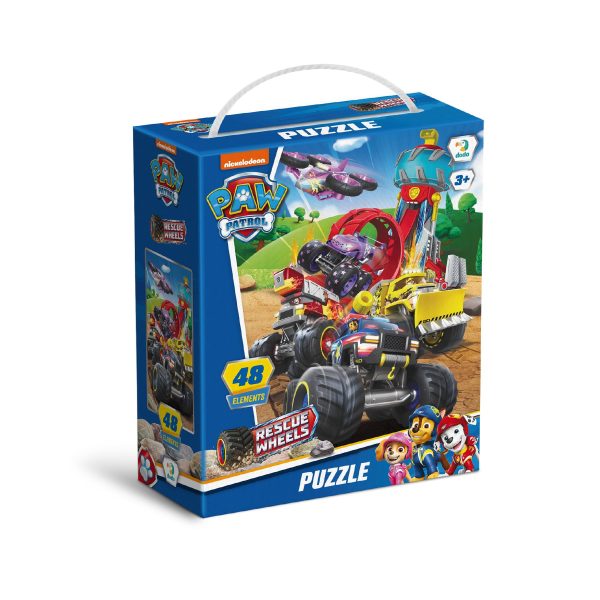 Dodo Paw Patrol Rescue Wheels 48-Piece Jigsaw Puzzle (Carry Case) - Image 3