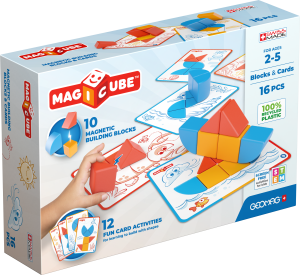Geomag Magicube Magnetic Blocks & Cards 16 Pieces