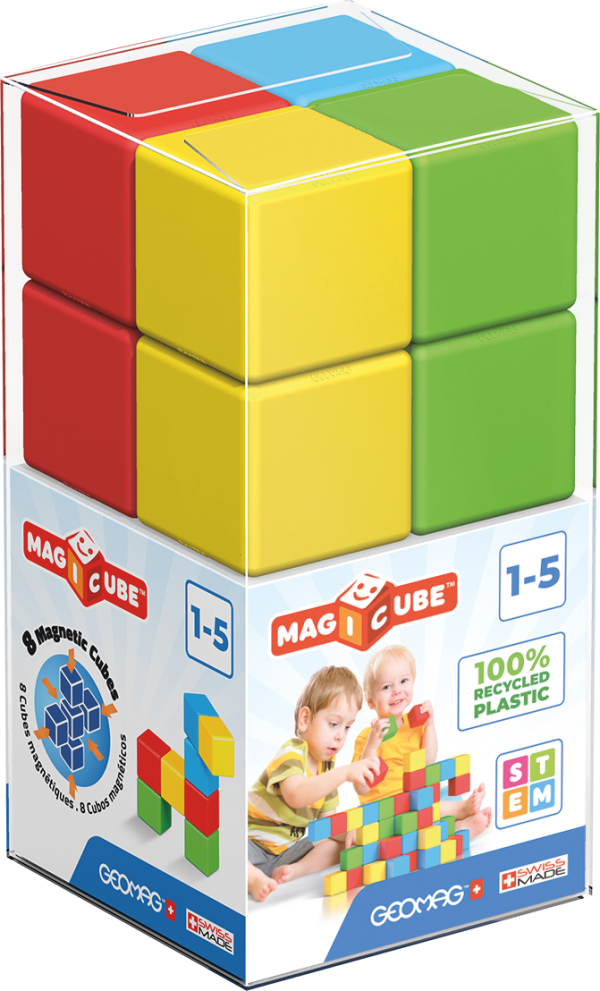 Geomag Magicube Green Line 8 Cubes