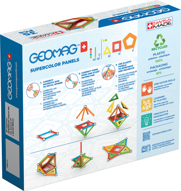 Geomag Supercolor Panels 35 Pieces Set - Image 2