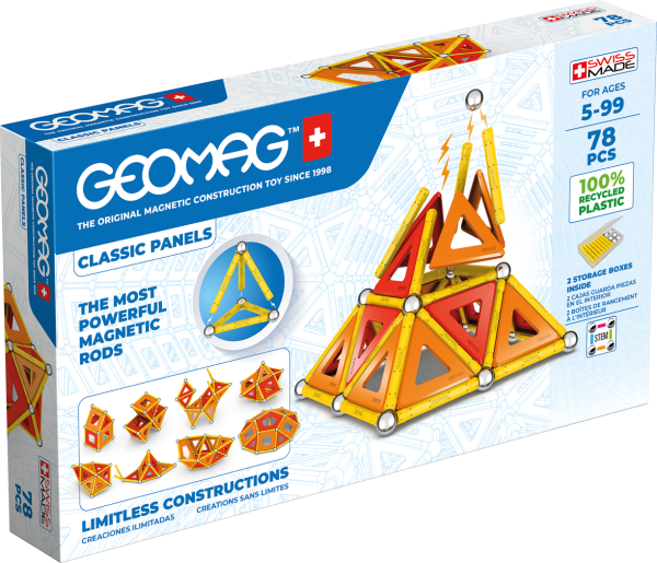 Geomag Classic Panels Recycled 78 Pieces Set - Image 2
