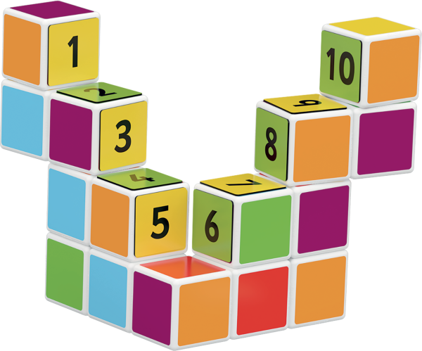 Geomag Magicube Math Building Set (16 Cubes & 45 Clips) - Image 2