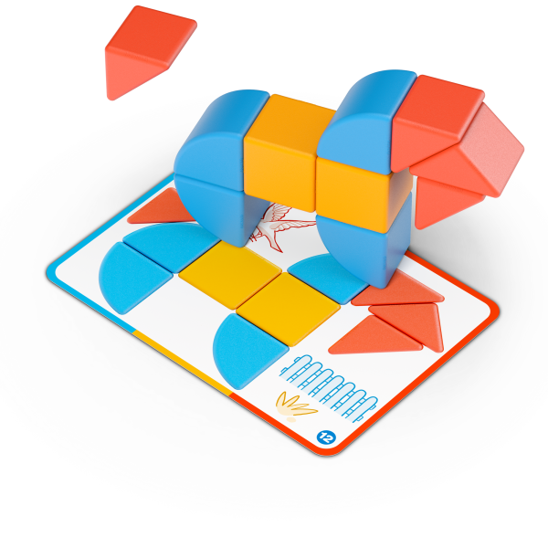 Geomag Magicube Magnetic Blocks & Cards 16 Pieces - Image 4