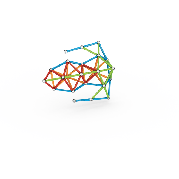 Geomag Supercolor Recycled 142 Pieces Set - Image 4