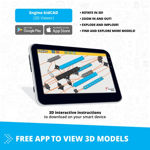 Engino Inventor Mechanics: Beach Buggy Set (5+ Models) - Image 5