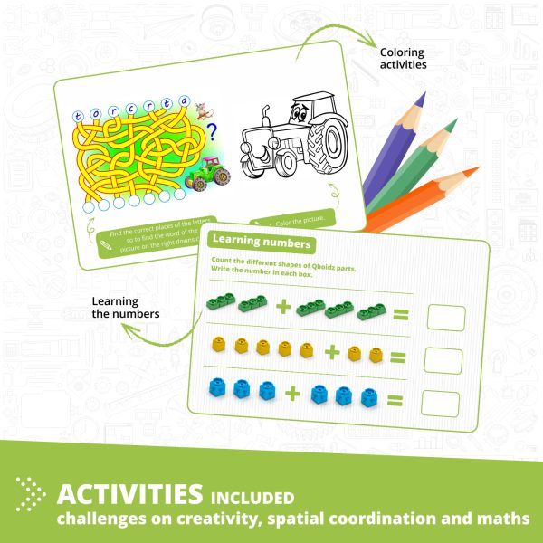 Engino Qboidz 10-in-1 Model Building Set - Image 4