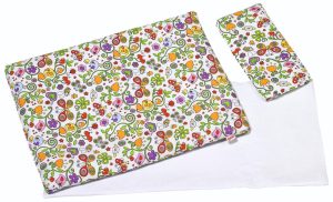 Bedding set for dolls, springtime