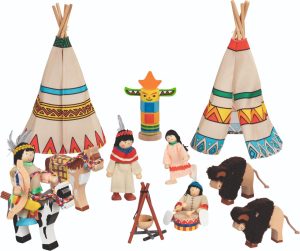 Flexible Puppets - Indian Camp