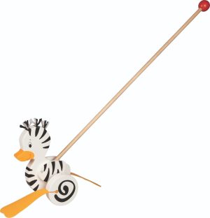 Push-along Animal -  Zebra-duck