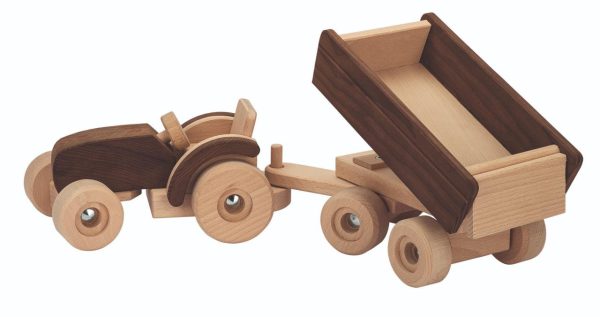 Goki Nature -Tractor with Trailer - Image 2