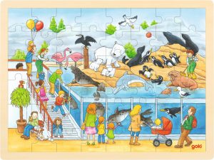 Puzzle visit at the zoo