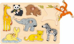 Lift-out Puzzle - Wild Baby Animals