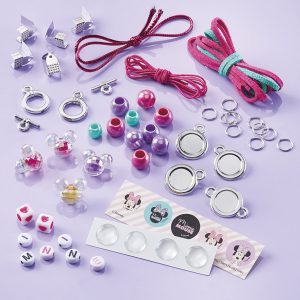 Minnie Mouse bracelets with charms