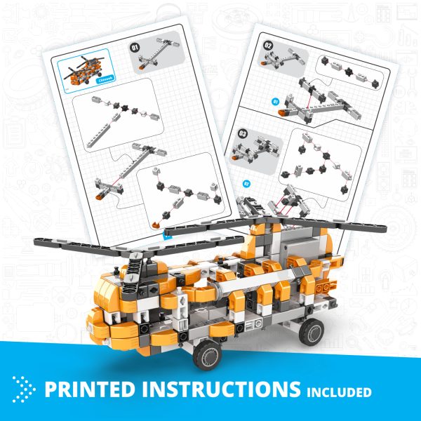 Engino Inventor Motorized: Helicopter Set (10+ Models) - Image 6