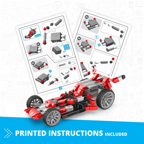 Engino Inventor Motorized: Race Car Set (10+ Models) - Image 6