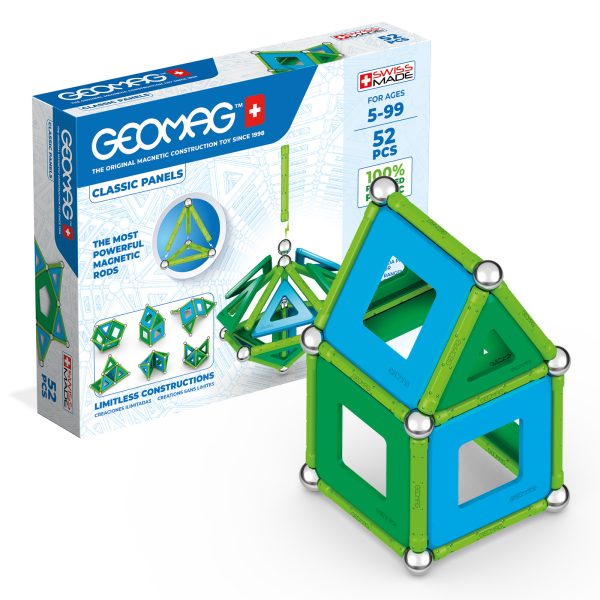Geomag Classic Panels Recycled 52 Pieces Set