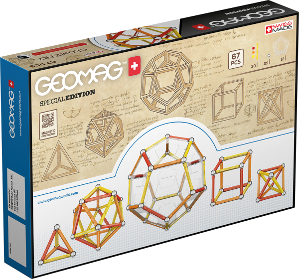 Geomag Special Edition Leonardo da Vinci Geometry 67 Pieces - Image 2