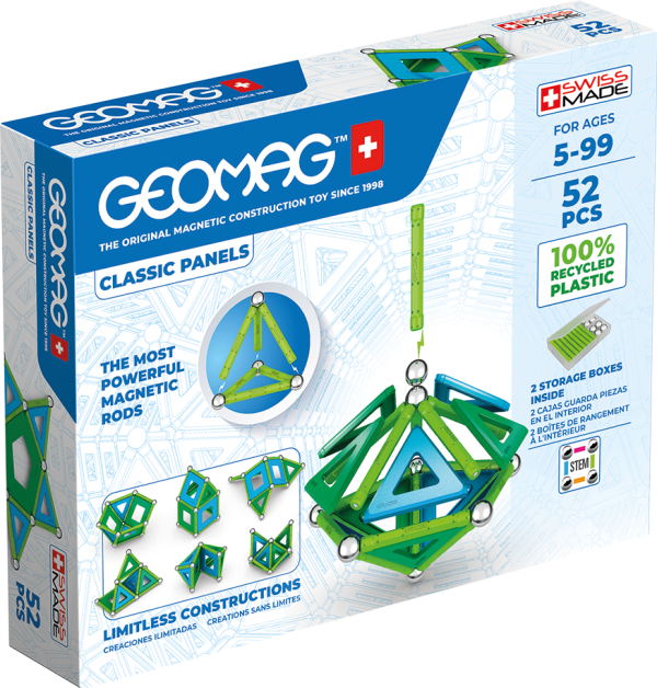 Geomag Classic Panels Recycled 52 Pieces Set - Image 2