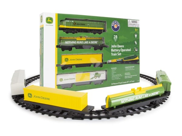 Lionel John Deere Ready-to-Play Train Set (Battery-Operated) - Image 5