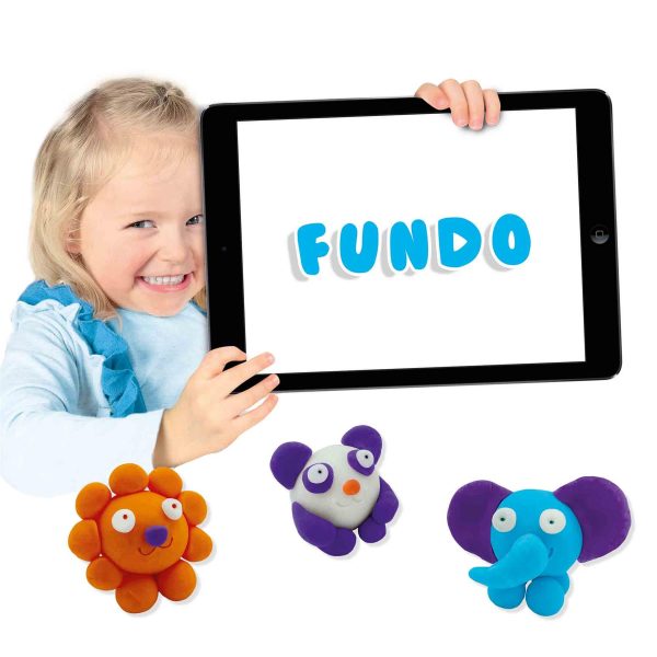 FunDo Dough - Wild Animals (3x90g-1x40g) - Image 5