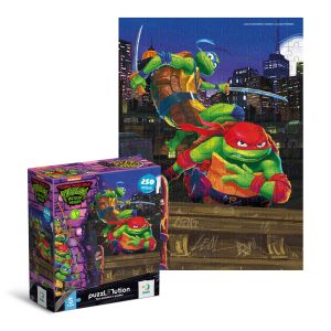 Dodo Puzzlution TMNT Leonardo & Raphael 250-Piece Jigsaw Puzzle