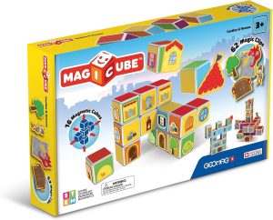 Geomag Magicube Castles & Homes Set (16 Cubes, 62 Clips)