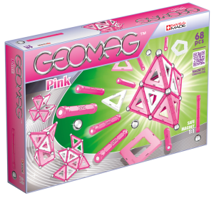 Geomag Pink Panels 68 Pieces Set