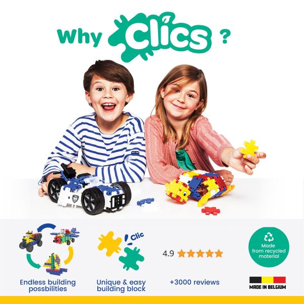 CLICS Box 5 in 1 Building Set - Image 3