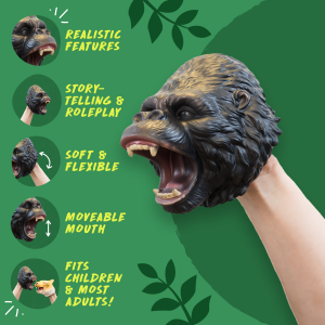 Wild Thingz Hand Puppet - Gorilla