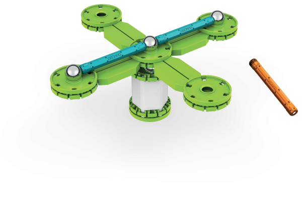 Geomag Mechanics Motion Magnetic Compass 35 Pieces - Image 4