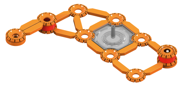 Geomag Mechanics Leonardo da Vinci Machines Special Edition 286 Pieces - Image 4