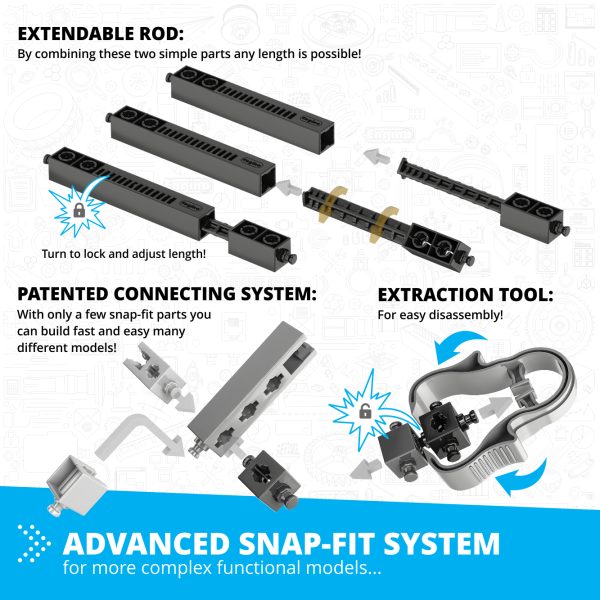 Engino Creative Engineering: 100-in-1 Robotized Maker Pro Set - Image 9