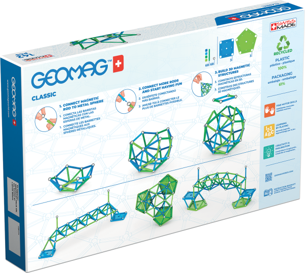 Geomag Classic 142 Pieces Set - Image 2