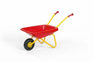 Rolly Wheelbarrow (Red and Yellow Metal) Ages 2+