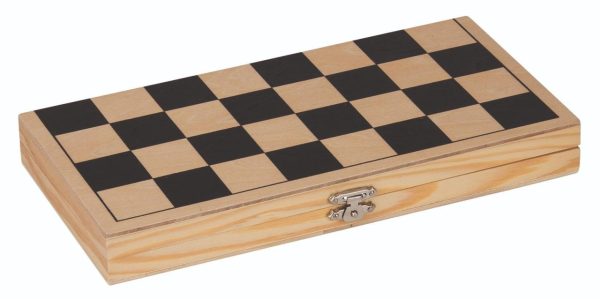 Chess game in plywood cassette - Image 2