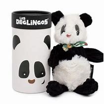 Les Déglingos Small Simply Plush in Box: Rototos the Panda