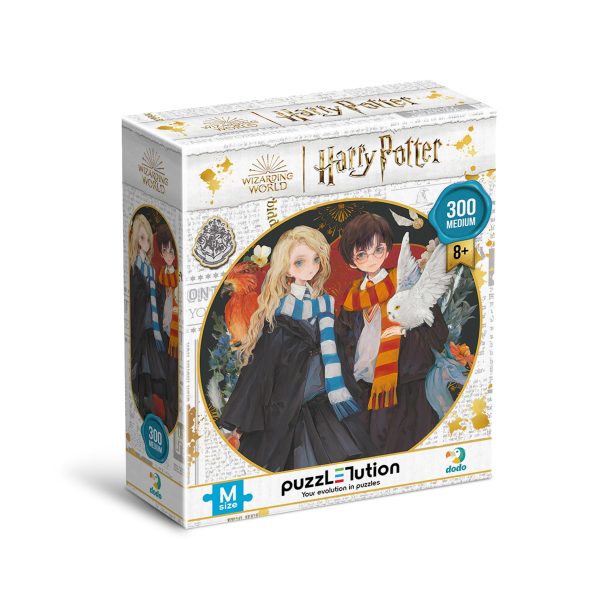 Dodo Puzzlution Harry Potter & Luna Lovegood 300-Piece Jigsaw Puzzle - Image 3