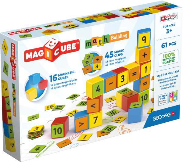Geomag Magicube Math Building Set 61 Pieces