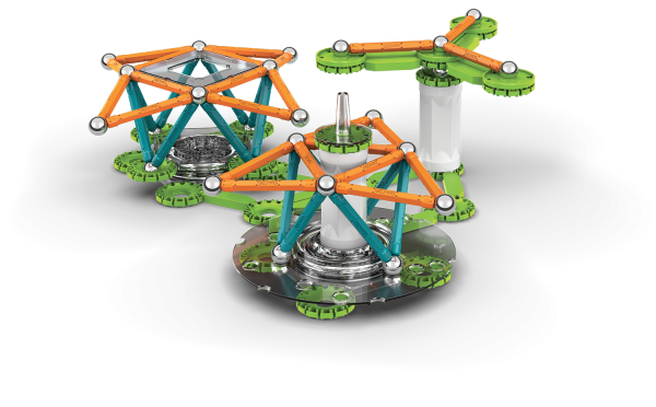Geomag Mechanics Motion Magnetic Gears 160 Pieces - Image 3