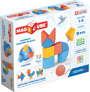 Geomag Magicube Animals Set 9 Pieces