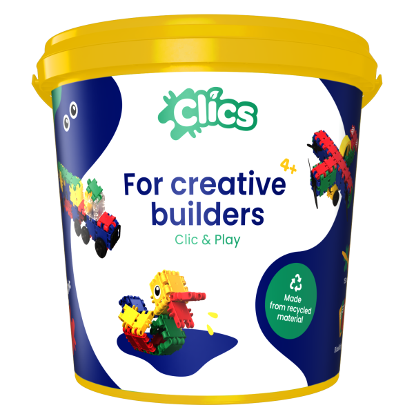 CLICS Bucket 8 in 1 Building Set - Image 2