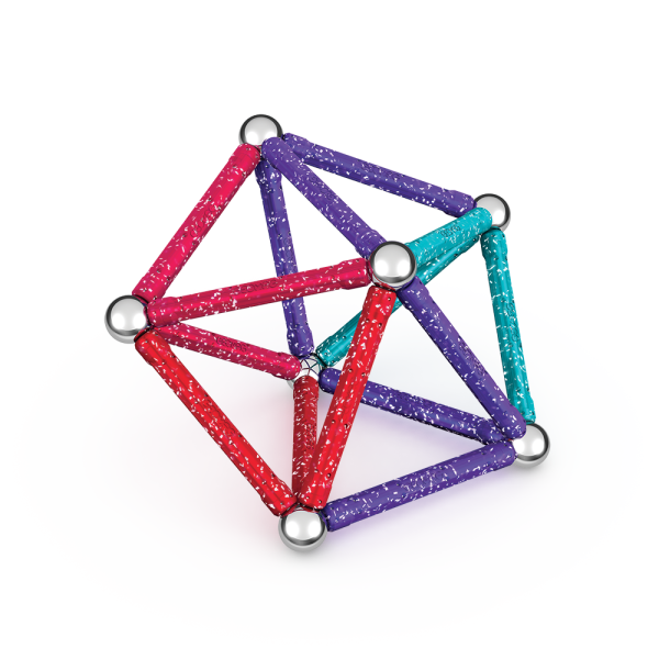 Geomag Glitter Recycled 60 Pieces Set - Image 5